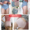 Kadın Panties ZJX 4pcs/Set Yüksek Bel Kadın Panties Sorunsuz Zayıf Pamuk Pamuk Giyim İç çamaşır Giyim Kadın Seksi Dantel Düzenlemeler 230414