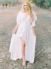 Women's Swimwear Sexy Bikini Cover-ups Long White Tunic Casual Summer Beach Dress Elegant Women Clothes Wear Swim Suit Cover Up Q1208 230331