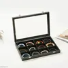 Jewelry Pouches Black Box Bracelet Necklace Arched Small Display Flannel Cover Storage Composite Plate