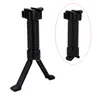 Fore Grip vertical tático com bipé retrátil Rifle de caça Foregrip Bipé Ajuste ergonômico Trilho Picatinny de 20 mm