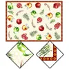 Table Cloth Rosh Hashanah Rectangle Tablecloth Holiday Party Decoration Shana Tova Jewish Year Waterproof Kitchen Cover