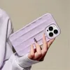 INS 3D WAVY Stripe Palaged Phone Case pour iPhone 14 11 12 13 Pro Max Plus XS XR Color Couleur SOCHOP DIFFORS SILICONE COVER1911977
