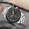 Tisso Wrist Watches for Men 2023 New Mens Watches 6つのダイヤルワーククォーツウォッチ高品質トップクロノグラフクロックスチールベルトファッションPRS516