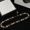 Top Designer Diamant Armband Halskette Ohrringe Set für Frauen Diamond Ecruste Edelstein Mode Schmuckversorgung