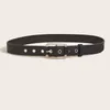 Belts 2023 Unisex Male Leather Belt Suitable For Women Jeans Fashion Mens Luxry Waistband Business Waist Canvas Strap Plus Size