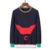 Mode herrtröjor 2023 GGS Luxury Designer Knittad tröja Alfabet Logo Par Casual Sports Loose Long-Sleeved Top Size M-XXXL 01-01