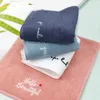 Handdoekfabrikant puur katoenen borduurwerk wassen gezichtspaar huis gewoon activiteit cadeau microvezel haar