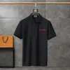 Дизайнерские ПОЛО Мужские футболки Модные вышитые дизайнерские футболки с V-образным вырезом Хлопок Хай-стрит мужчины Повседневная футболка Роскошная повседневная одежда для пар Азиатский размер S-4XL