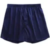 Shorts pour hommes Style d'été court 4 couleurs respirant soie pyjamas bas vêtements de nuit décontracté maison vêtements doux lâche L-3XLMen's