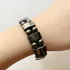 Strand Naturel Hématite Perles Pierre Bracelets Bracelet Hommes Enduit Santé Protection Poignet Bijoux Garçons 1 pc