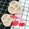 Neue Lip Heart LOVE Shapes Silikonform Sugarcraft Cookie Cupcake Schokolade Backform Fondant Kuchen Dekorationswerkzeuge