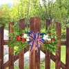 Decorative Flowers Independence Day Wreath Creative Tulips Flower Swags Decorating Floral Swag Front Door For Stairs Dining Room Wall Office