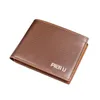 Titolari di carte Portafoglio corto Portamonete da donna in pelle PU Casual Multi-card Slot ID Credit Bank Business Holder Student Money Bag Clip