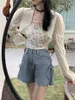 Damen Jacken Shrugs Frauen Chiffon Langarm Gürtel Solide Atmungsaktiv Sommer Sonnenschutz Teenager Bolero Mode Cape Korean Style Mujer