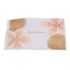 Papel de regalo 50 piezas 10x7 cm Rosa flor de cerezo impresión bolsas transparentes bolsa para fiesta cumpleaños paquete de dulces bolsa