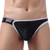 Caleçon Sexy Hommes Sous-Vêtements Boxer Briefs Short En Dentelle Culotte Bulge Pouch