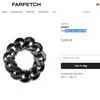 FAT FETCH SHAY RINGS 브랜드 로고 링 디자이너 럭셔리 고급 보석 검은 골드 체인 링