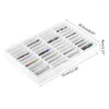 Nail Art Kits 44 Grids Fake Tips Color Display Holder Storage Box For Nails Decoration Container