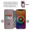 Корпуса карты Flip Wallet Case Cueth Magnet All-включенная в магсафском корпусе Anti-Fall защитная задняя крышка для iPhone 14 Pro Max плюс 13 12