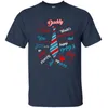 Men's T Shirts 2023 Summer Fashion "Super Dad Dady Tie" Tryckt T-shirt Bekväm andlig bomull