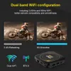 20PCS HK1 RBOX H8S Android 12 tv box allwinner h618 4GB 64GB 32GB 2GB16GB lettore multimediale 2.4G 5G Wifi BT4.0 100M 6K PK MXQ PRO X96 MINI