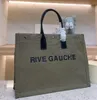 Borsa shopping in rafia designer di lusso Borse da donna Rive Gauche Nuovo stile Borsa tote moda estiva Grandi borse da spiaggia da viaggio Portafoglio a tracolla Portamonete