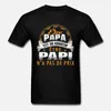 Men's t shirts nieuwste papi - etre papa est un honneur n'a pas de prix t -shirt elegant