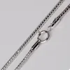 Chaînes JustNeo Solid 925 Sterling Silver Chain Necklace Basic For Pendants