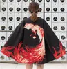 Roupas étnicas verão mulheres estilo japonês kimono haori tendência harajuku yukata streetwear casual protetor solar phoenix cardigan casaco