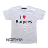 Koszulka T Shirts dla mężczyzn Crossfit trening Burpee King T Shirt Zabawny prezent urodzinowy dla chłopaka mąż tata mężczyźni letnie krótkie rękawie 230428