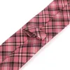 Papillacili magri da uomo scozzese Neck Classic Check Necktie for Wedding Business Girls Boys Sust Tiecasual Slim maschi Gravatas