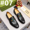 Subrock läderskor retro tjock botten äkta patent läder lyxig designer loafers män ensteg klänningskor fest bankett kostym skor storlek 38-45