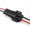 Système d'éclairage 2 pièces H8 H9 H11 prise de faisceau de câbles connecteur de fil de voiture adaptateur de prise de câble pour phare antibrouillard ampoule