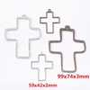 Charms 2/5pcs Cross Vintage Ancient Zinklegierung Anhänger geeignet für DIY Armband Halskette Metallschmuck Zubehör 7325-7327