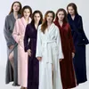 Dames Nachtkleding Dames Dames Flanellen Kimono Robe Coral Fleece Winter Badjas Toga Nachthemd Loungewear Losse Casual Nachtjapon Thuis