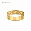 Дизайнер кольца Love Ring Lovers Classic Band Rings Riamd Pave