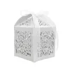 Emballage cadeau emballage bonbons boîte pour bonbons mariage baptême biscuits boîtes d'emballage 5x5x8cm livraison directe