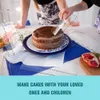 Nouvel outil de grattoir à gâteau en acrylique pour décorer le glaçage de gâteau plus lisse crème au beurre glaçage grattoir peigne à gâteau à rayures 11 modèles 0834