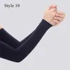 Knäskydd unisex cool cykelarm ärm ärmsportvärmare anti-uv solskyddsmedel som kör fiske ärmar UV-skydd handtäcke