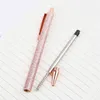 Luxury Bling Metal Ballpoint Pen 1.0mm Glitter Oil Flow Pens Office Supplies Sch