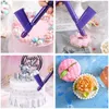 Ny 1Set Diy Plastic Pearl Applicator Fondant Cake Decorating Tool Pearl Ball Applicator Sugarcraft Cake Tools for Cake Decoration