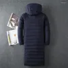 Veste en duvet de canard pour hommes marque hiver pour hommes Doudoune Homme 2023 manteau à capuche 3XL