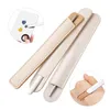 Nail Art Kits 2-in-1 Set Makeup Mixing Palette Stainless Steel Foundation For Eye Shadow Eyelashs