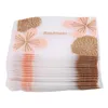 Gift Wrap 50pcs 10x7cm Pink Cherry Blossom Printing Transparent Bags Pouch For Party Birthday Candy Package Bag