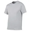T-shirts pour hommes taille européenne chemise en coton de couleur unie hommes noir blanc T-shirts 2023 été Skateboard Tee garçon Hip Hop Skate T-shirt hauts