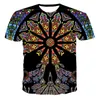 T-shirts pour hommes 2023 T-shirt de mode d'été 3D Femme abstraite Anime Print Street Wear