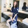 Vêtements ethniques Kimono japonais Cardigan Obi Yukata Haori Costume Geisha Robes Sexy Robe Pyjama Femme FF2190