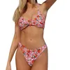 Costume da bagno da donna Costume da bagno bikini stampato personalizzato Il design è semplice e delicato Costume da bagno da donna Pantaloncini Ragazzi Nuoto Taglia 14