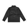 Luxe Designer Women T Shirt High Edition Verwijderbare Nylon Multi Pocket Solid Black Black Shirt Shirt Coat