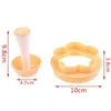 New Pastry Dough Tamper Kit Kitchen Flower Round Cookie Cutter Set Cupcake Muffin Tart Shells Mold Round/Phyllo Tartlet Shell Maker